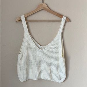 Crochet Cropped Tank Top